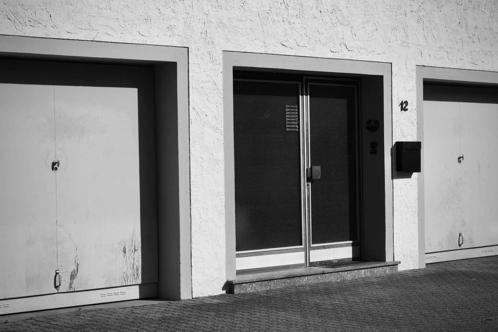 Porta de enrolar de garagem